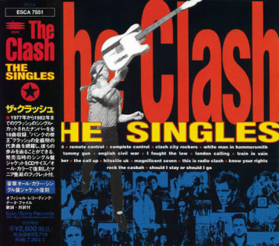 CLASH, THE CD The Singles - JPN