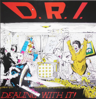 D.R.I. VINILO DEALING WITH IT