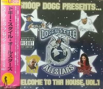 SNOOP DOGG CD DOGGYSTYLE ALL STAR WELCOME TO THE HOUSE VOL 1 JPN