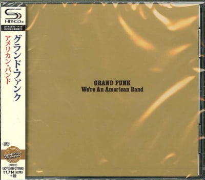 GRAND FUNK CD WE'RE AN AMERICAN BAND - JPN OBI