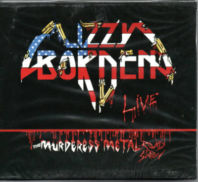 LIZZY BORDEN CD THE MURDERESS METAL ROAD SHOW slipcase