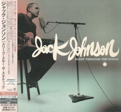 JOHNSON, JACK CD SLEEP THROUGH THE STATIC JPN OBI