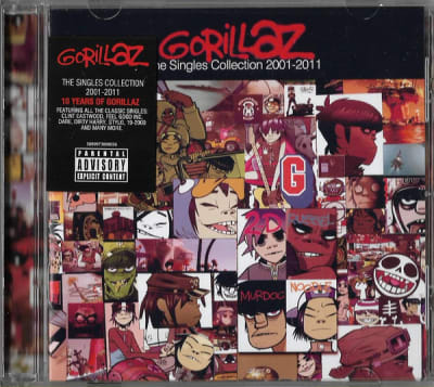 GORILLAZ CD THE SINGLES COLLECTION 2001-2011
