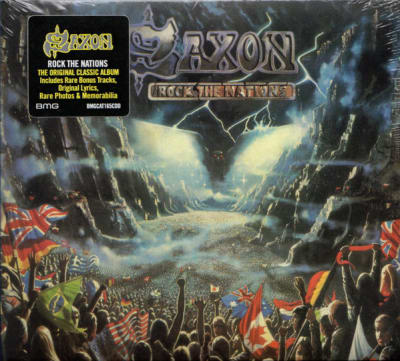 SAXON CD ROCK THE NATIONS