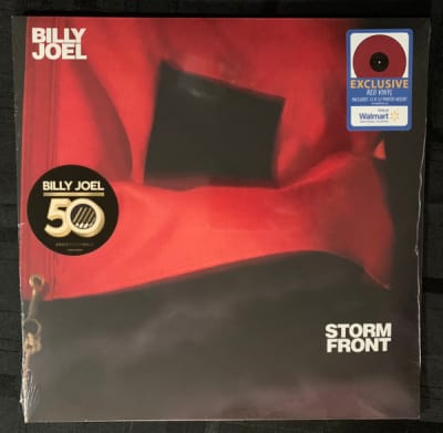 JOEL, BILLY VINILO STORM FRONT (WALMART RED VINYL)