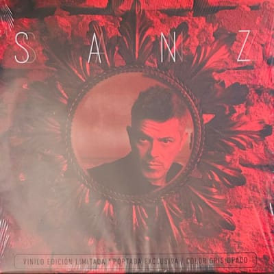 SANZ, ALEJANDRO - SANZ PORTADA EXCLUSIVA ROJA (VINILO COLOR GRIS OPACO)