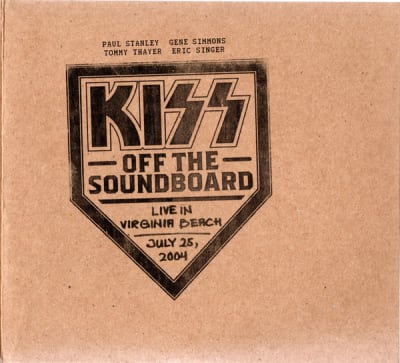 KISS 2CD OFF THE SOUNDBOARD - LIVE