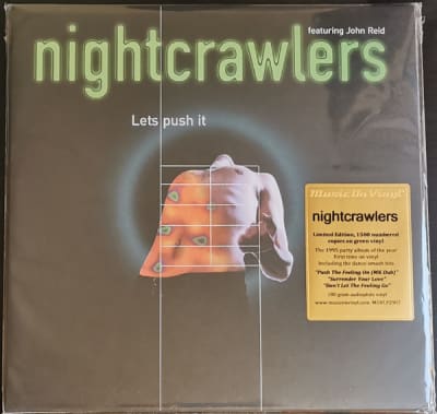 NIGHTCRAWLERS VINILO LETS PUSH IT -Green vinyl - 2 LP