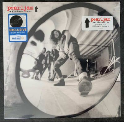 PEARL JAM REARVIEWMIRROR GREATEST HITS 1991-2003 VOL 1 Walmart black & white vinyl