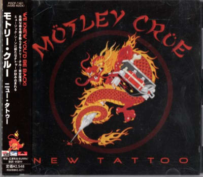 MOTLEY CRUE CD New Tattoo – JPN