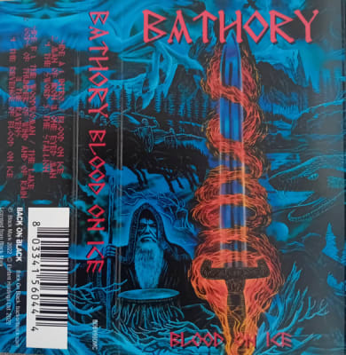 BATHORY CASSETTE BLOOD ON ICE