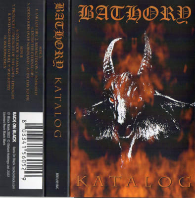 BATHORY CASSETTE KATALOG