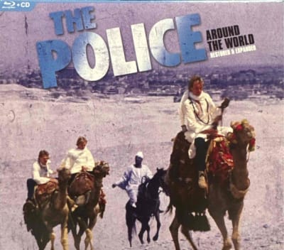 POLICE, THE CD AROUND THE WORLD  BLURAY+CD