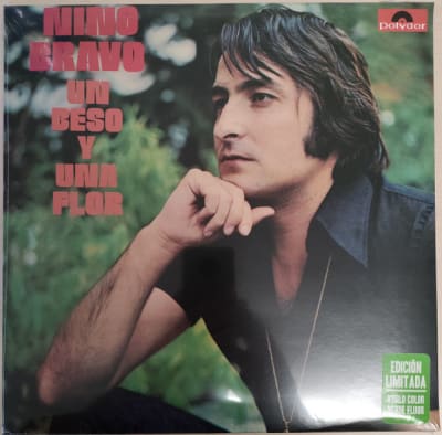 BRAVO, NINO VINILO Un Beso y Una Flor (RSD 2022 COLOR VERDE FLUOR) - Ltd !!