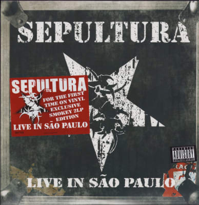 SEPULTURA VINILO LIVE IN SAO PAULO 2LP