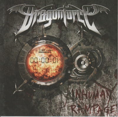 DRAGONFORCE CD Inhuman Rampage