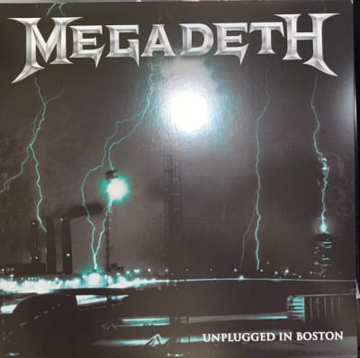 MEGADETH VINILO UNPLUGGED IN BOSTON (VINILO COLOR BOTELLA DE COCA COLA TRANSPARENTE)