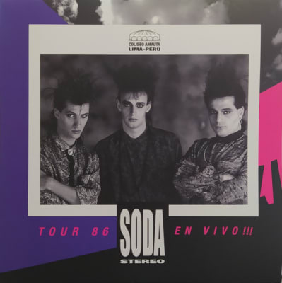 SODA STEREO VINILO TOUR 86 EN VIVO COLISEO AMAUTA