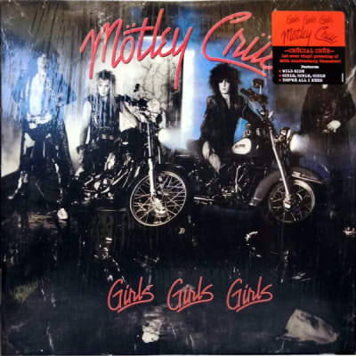 MOTLEY CRUE - GIRLS GIRLS GIRLS (VINILO)