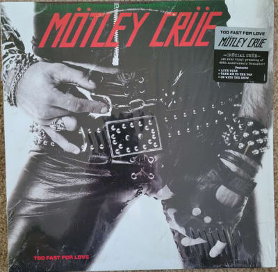 MOTLEY CRUE - TOO FAST FOR LOVE (VINILO)
