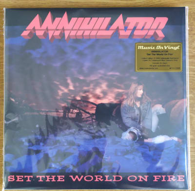 ANNIHILATOR SET THE WORLD ON FIRE