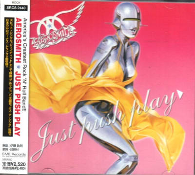 AEROSMITH CD Just Push Play - JPN