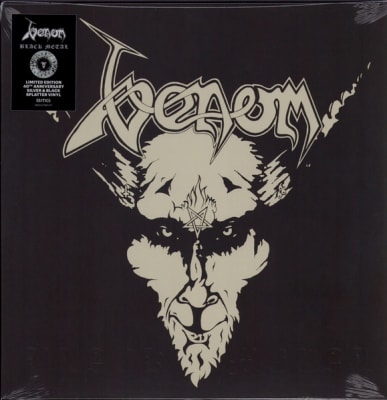 VENOM VINILO BLACK METAL (40th Limited silver & black vinyl edition)