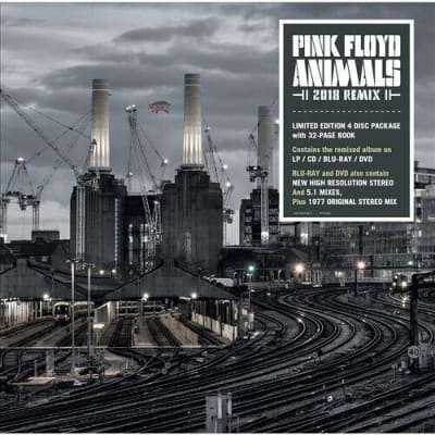 PINK FLOYD VINILO Animals 2018 Remix - Deluxe & Ltd edition - LP+CD+DVD+BLURAY