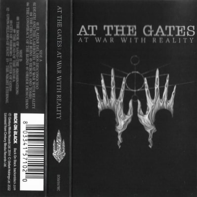 AT THE GATES CASSETTE AT WAR WITH REALITY