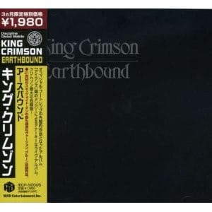 KING CRIMSON CD EARTHBOUND JPN