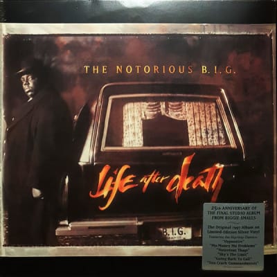 NOTORIOUS BIG VINILO Life After Death (Indie Exclusive) - 3 LP - Silver color - Ltd