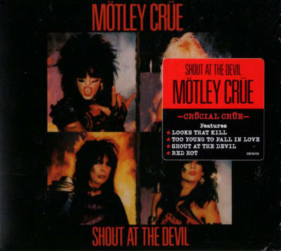 MOTLEY CRUE CD SHOUT AT THE DEVIL -DIGIPACK-