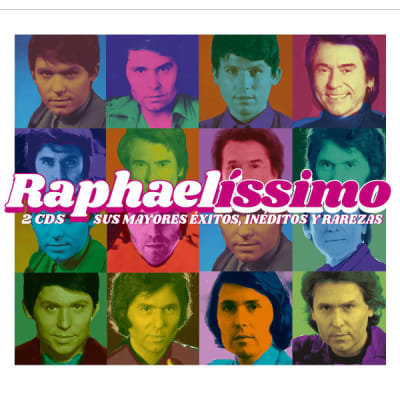 RAPHAEL CD RAPHAELISSIMO - SUS MAYORERS EXITOS LADOS B Y RAREZAS - 2 CD -