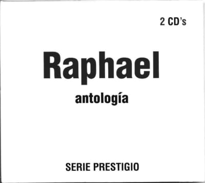 RAPHAEL CD ANTOLOGIA – SERIE PRESTIGIO 2CD