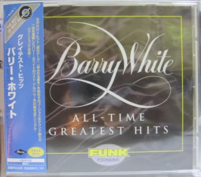 WHITE, BARRY CD ALL-TIME GREATEST HITS JPN
