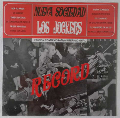 LOS JOCKERS VINILO NUEVA SOCIEDAD