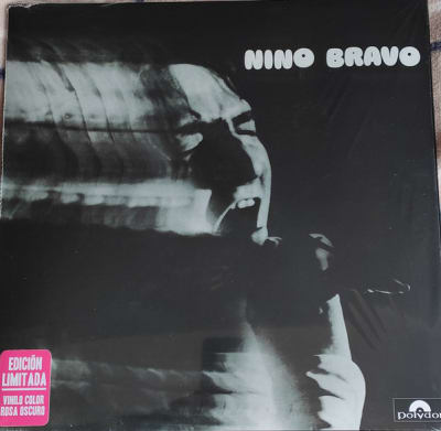BRAVO, NINO VINILO NINO BRAVO color rojo oscuro