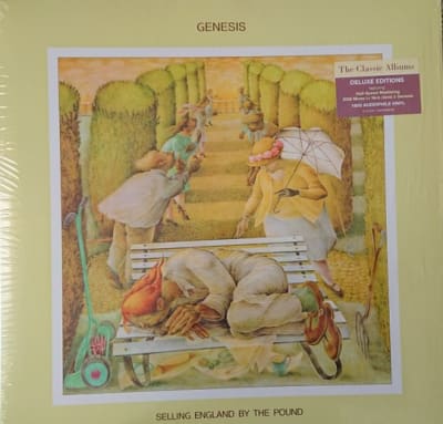 GENESIS VINILO SELLING ENGLAND BY THE POUND