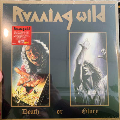 RUNNING WILD VINILO DEATH OR GLORY