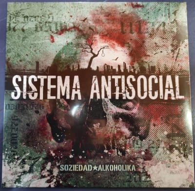 SOZIEDAD ALKOHOLIKA VINILO SISTEMA ANTISOCIAL (ED. LIMITADA) LP