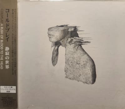 COLDPLAY CD A RUSH OF BLOOD TO THE HEEAD - JPN OBI