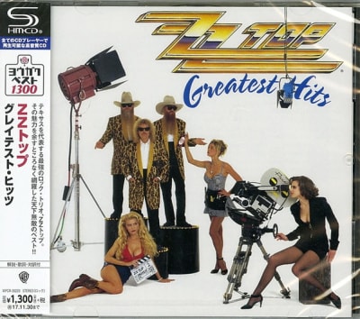 ZZ TOP CD GREATEST HITS - JPN OBI
