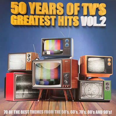 VARIOS VINILO 50 YEARS OF TV'S GREATEST HITS (2LP)