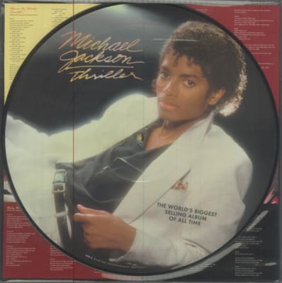 JACKSON, MICHAEL VINILO THRILLER -PICTURE DISC-