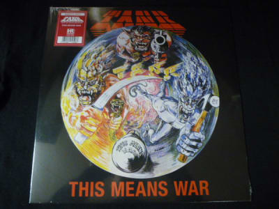 TANK VINILO THIS MEANS WAR (VINILO COLOR MAGENTA)