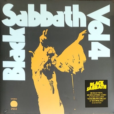 BLACK SABBATH VINILO VOL 4 180G