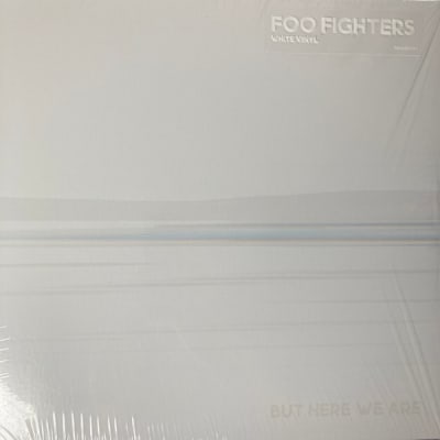 FOO FIGHTERS VINILO BUT HERE WE ARE - WHITE VINYL