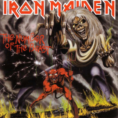 IRON MAIDEN CD THE NUMBER OF THE BEAST