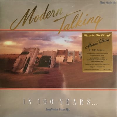 MODERN TALKING VINILO IN 100 YEARS...(SILVER MARBLED VINYL)