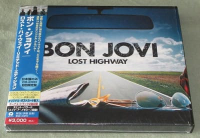 BON JOVI CD LOST HIGHWAY - JPN CD + DVD